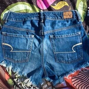 American Eagle Outfitters Hi-Rise Festival Denim Jean Shorts - Daisy Dukes